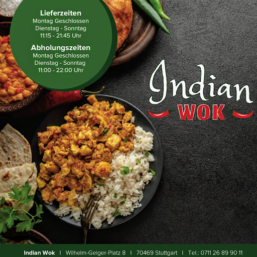 Indian Wok Indisches Restaurant Vegan & Vegetarisch logo