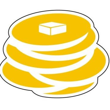 Stacked Pancake & Breakfast House logo