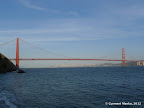 Golden Gate Bridge seen from Kirby Cove