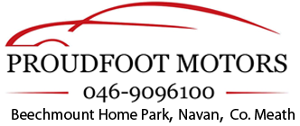 Proudfoot Motors CVRT DOE Meath logo