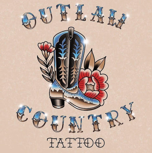 Outlaw Country Tattoo logo