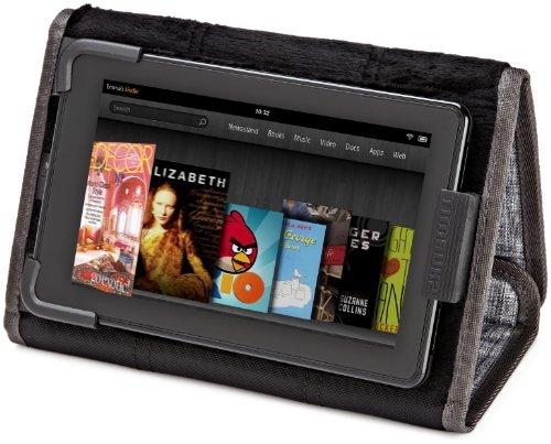 Timbuk2 Kindle Fire Professor Jacket with Viewing/Typing Stand, Grey/Blue (does not fit Kindle Fire HD)