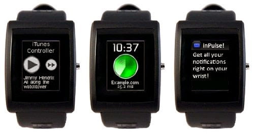  Inpulse Smartphone Android / Blackberry Watch (Stealth Black) Fast Shipping All the World By Fedex
