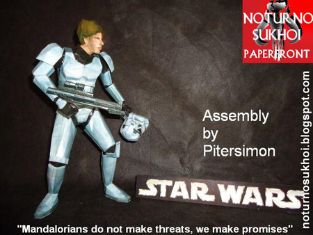 Han Solo Stormtrooper Papercraft