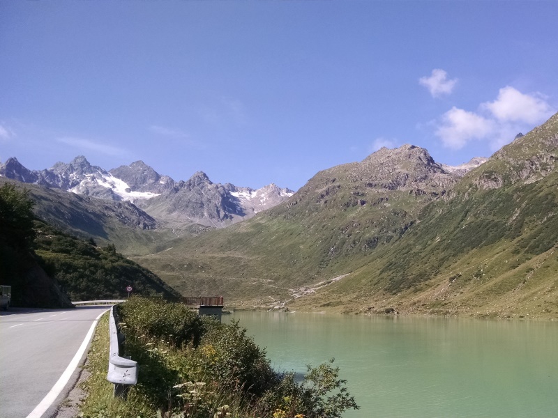Silvretta High Alpine Road • Vermunt Lake