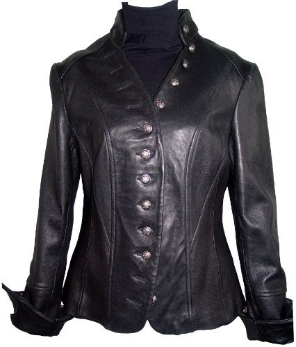 Johnnyblue FREE tailoring Womens 4003 PLUS Size Short Leather Jacket