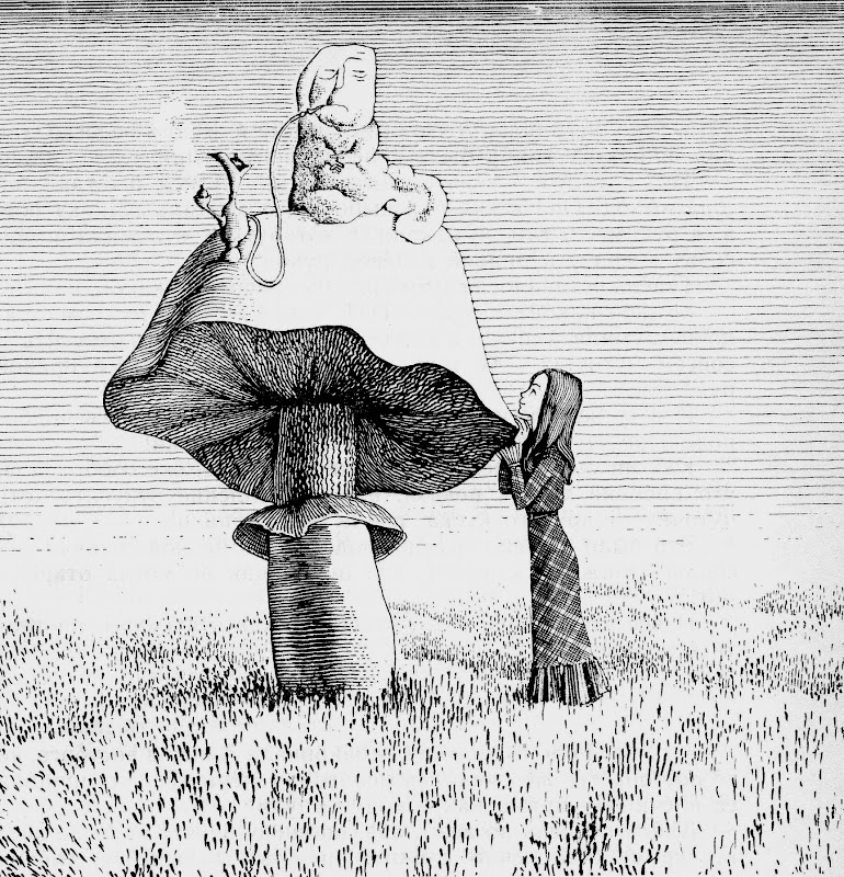 Иллюстрация из книги «Алиса в стране чудес»