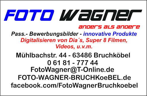 FOTO WAGNER anders als andere logo
