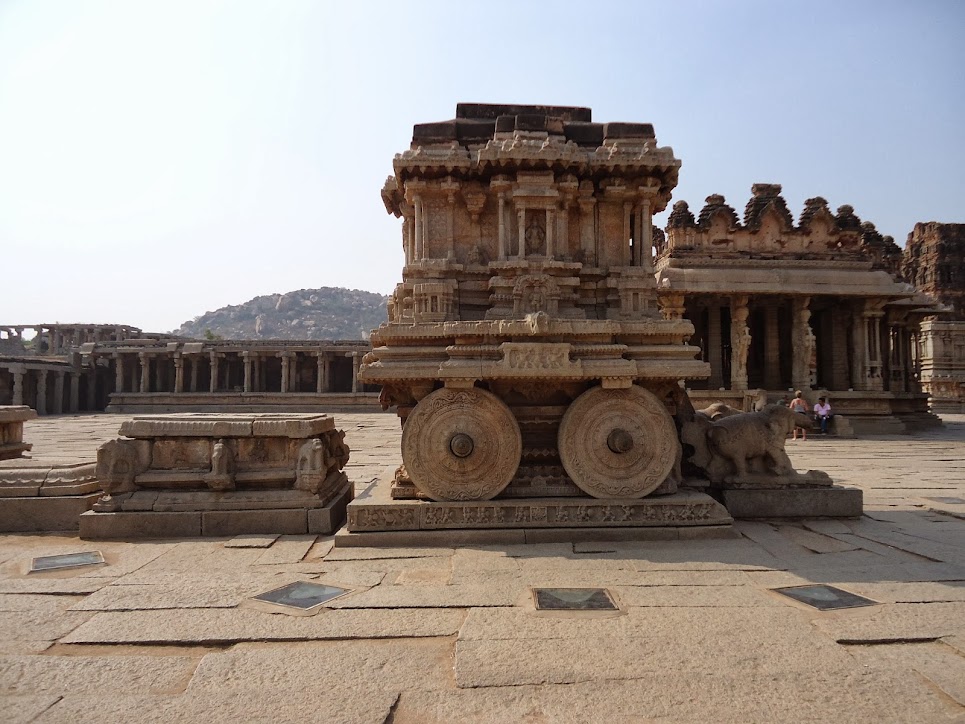 Stone chariot at Hampi