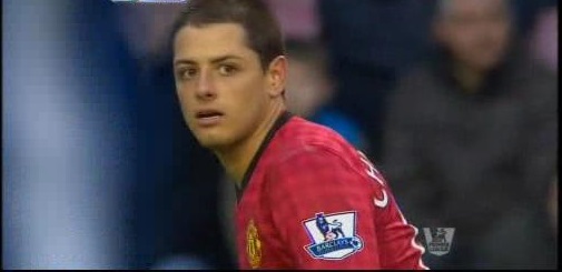 Hernandez, Wigan - Manchester United