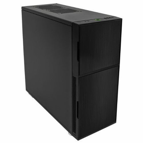  Nanoxia Deep Silence 5 Big Tower Case Fits XL-ATX  &  E-ATX Motherboard, Large Water Cooler Ready, with 6 Fan Controllers - Black