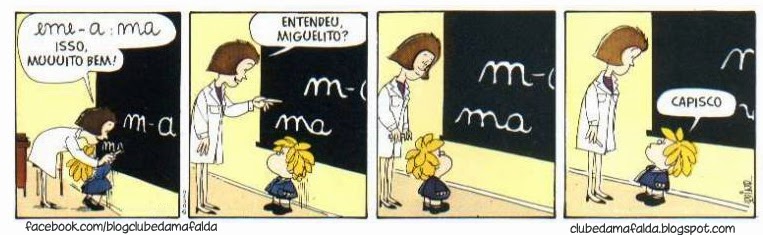 Clube da Mafalda:  Tirinha 675 