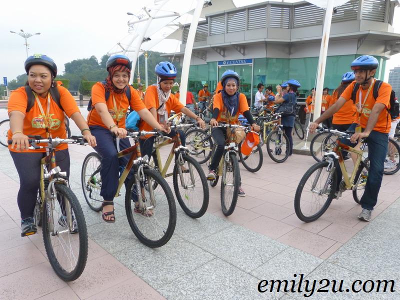 Cuti-Cuti 1 Malaysia Bike Ride @ Putrajaya