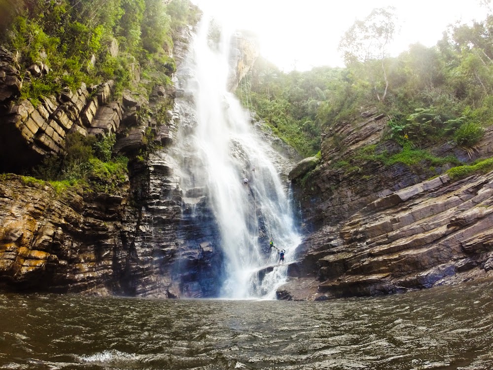 RAPEL | Cachoeira Alta | Ipoema/MG | Casal Turista
