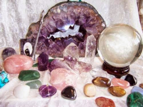 Charging Gems And Stones For Healing