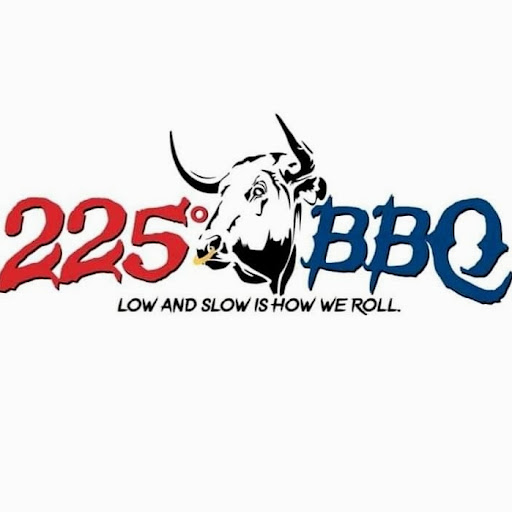 225⁰ BBQ logo