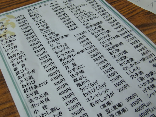 魚三酒場