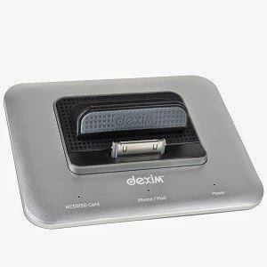  DEXIM MHub Dock Station for iPhone 4, iPhone 3G/3GS, iPod, and BlackBerry - Silver