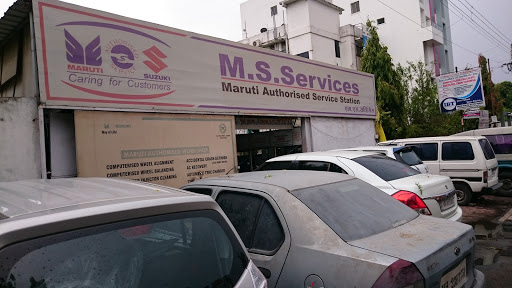 Maruthi Suzuki - M.S. Services, No.14, P!ot No.14, Hill Road, Gandhi Nagar, Ramnagar, Hill Rd, Opposite Karnatak Hall, Ramnagar Square, Gandhi Lay Out, Nagpur, Maharashtra 440010, India, Car_Service, state MH