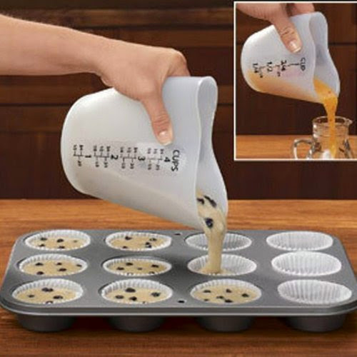  Love Shape High Temperature Resistance Silicone Measuring Cup