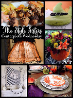 Centerpiece Wednesday Linky party, bloggers party, the style sisters 