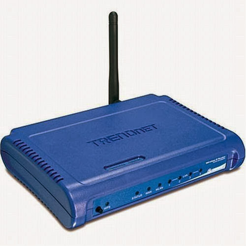  TRENDnet 54 Mbps Wireless G Broadband Router TEW-432BRP (Blue)