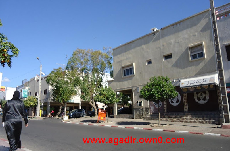 شارع عمر ابن الخطاب حي الموظفين بمدينة اكادير DSC01599
