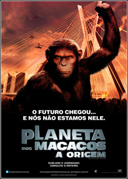 JOASOJAOJS Planeta dos Macacos: A Origem   PPVRip + Legenda