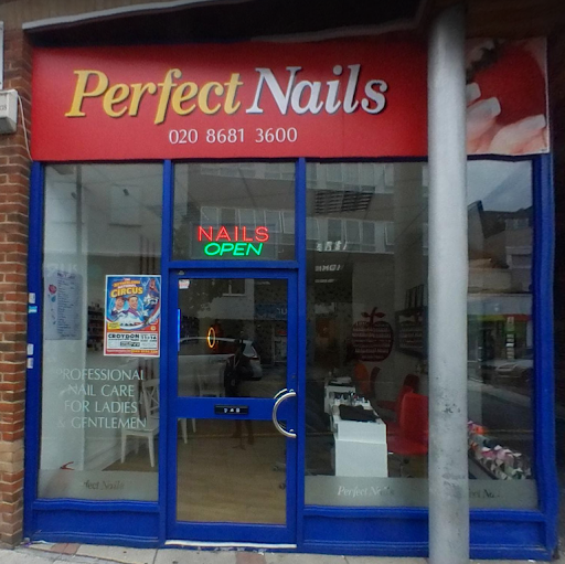 Perfect Nails Croydon logo