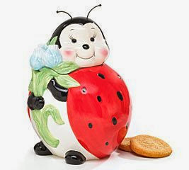  Adorable Ladybug Cookie Jar/Food Storage For Kitchen Decor And Collections