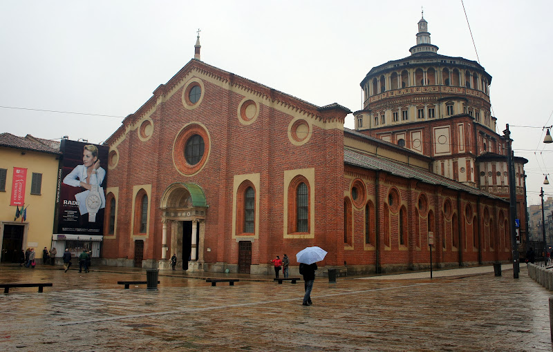 Декабрь, 2013 Милан: дождь, живопись, гастрономия