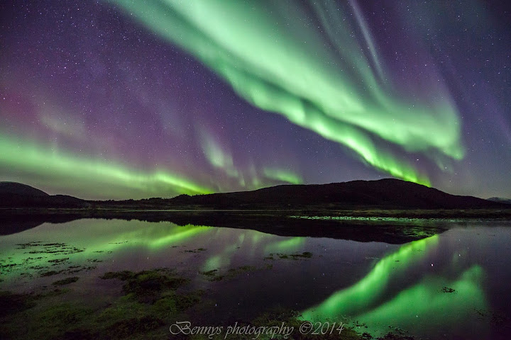 Aurora outburst in Norway. Photographer Benny Høynes
