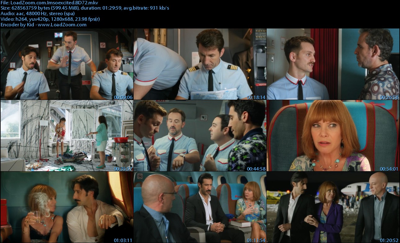 movie screenshot of I'm So Excited fdmovie.com