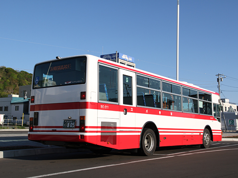 宗谷バス　天北宗谷岬線　・805　リア