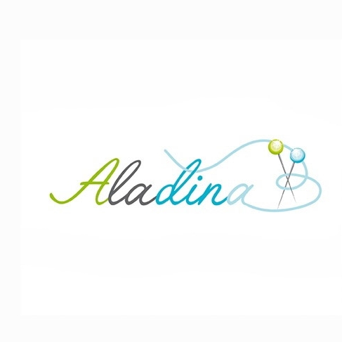 ALADINA Stoffe und Wollfilz logo