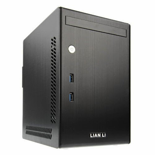  LIAN LI PC-Q02B 300W Mini-ITX Tower Case (Black)