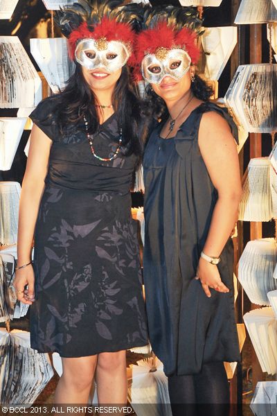 Iti and Ratna having a gala time at the Jaipur Literature Festival.