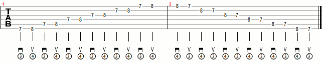 6 - Rozgrzewka - chromatyka