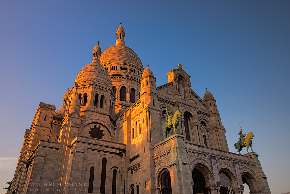 到巴黎攝影 蒙馬特聖心堂 La Basilique du Sacre Cœur de Montmartre
