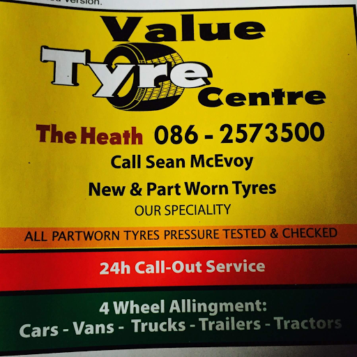 Value Tyre Centre 24 hr Tyre breakdown logo
