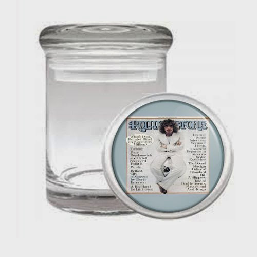  Roger Daltrey The Who 1975 Odorless Air Tight Medical Glass Jar D-466