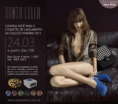 Santa Lolla lança sua coleção Outono/inverno 2011