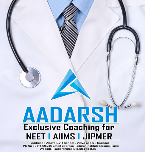 Aadarsh Institute, Gandhi Nagar Rd, Gandhi Nagar, Kurnool, Andhra Pradesh 518001, India, Coaching_Center, state AP