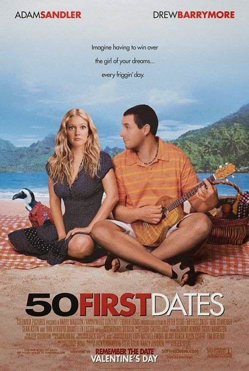 Poster Of 50 First Dates (2004) Full Movie Hindi Dubbed Free Download Watch Online At Alldownloads4u.Com Poster Of 50 First Dates (2004) Full Movie Hindi Dubbed Free Download Watch Online At Alldownloads4u.Com