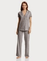 <br />Josie by Natori Women's Spicy Essential Short-Sleeve Pajama Set