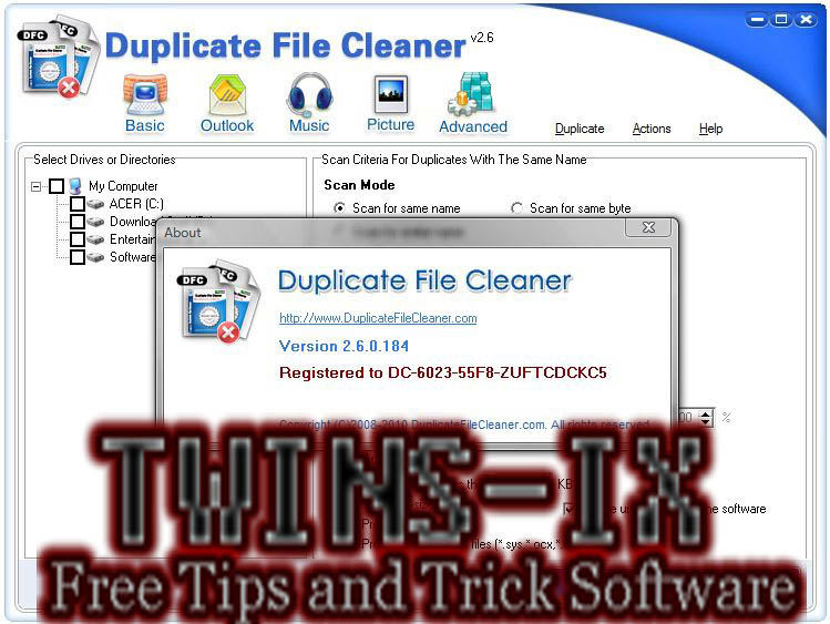 TWINS-IX FORUM - TWINS-IX PORTAL Duplicate+File+Cleaner+2.6.0.184