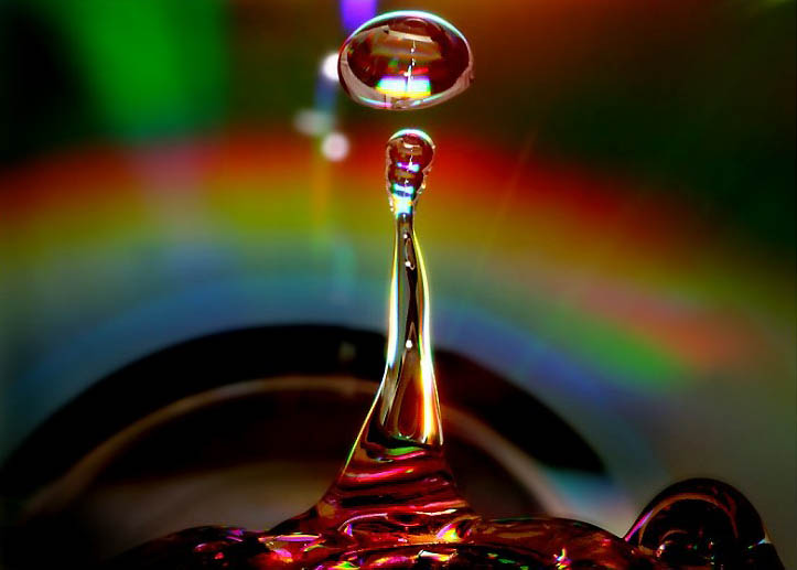 Dark Roasted Blend: Liquid Art & Droplet Photography