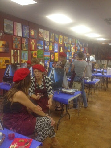 Painting with a Twist in Friendswood,TX 