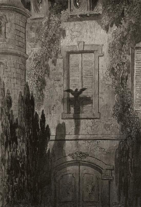 Dark Classics: Paul Gustave Doré, The Raven