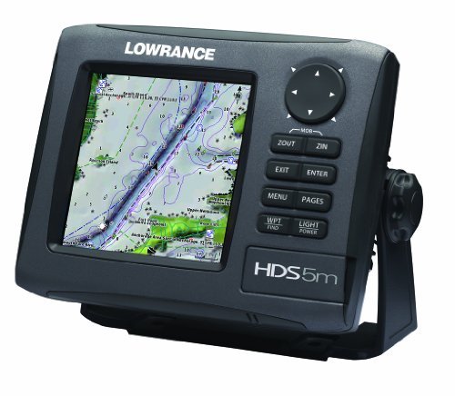 Lowrance HDS-5m GEN2 Plotter (No Sounder), with 5-inch LCD and Nautic Insight (Offshore) Cartography.